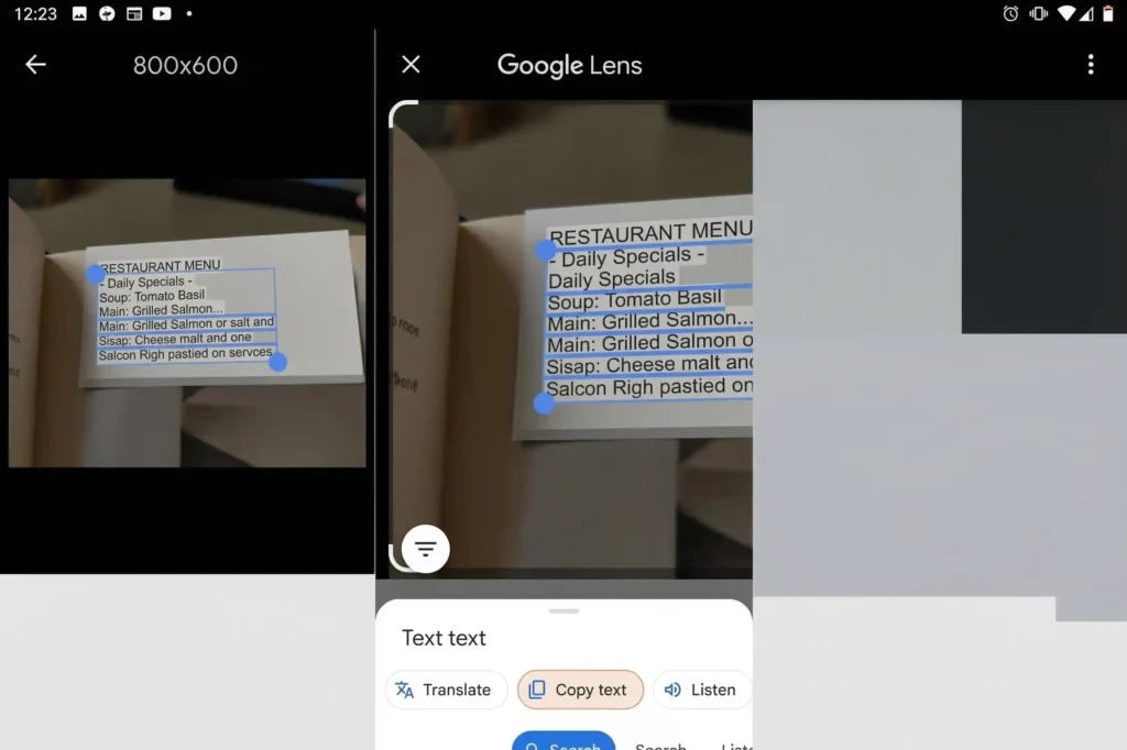 Method 2: Use Google Lens on Android