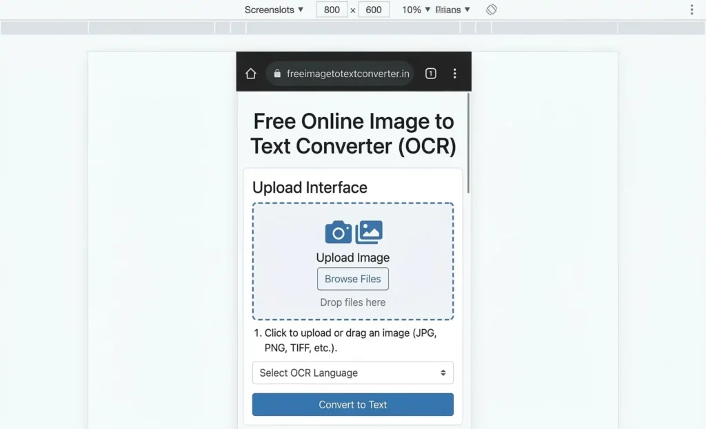 Method 3: Use a Free Online Image to Text Converter